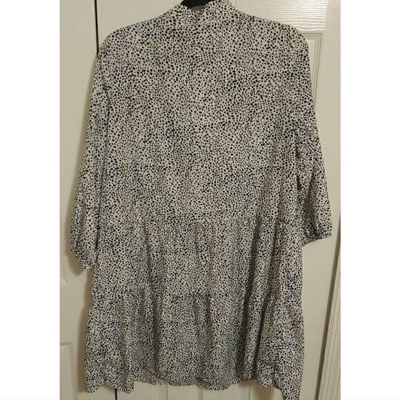 Women's Button Up Mini Dress GUC Size M/L - Picture 3 of 6
